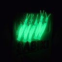 Ver imagem 6 de Isca Artificial Pesca Sabiki 5 Camarao Fluorescente Lambari Robalo Tainha Mar Rio Lago Mangue Pescar