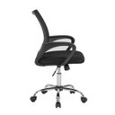 Ver imagem 2 de Cadeira de Escritório Giratória Manchester Preta Office Fratini