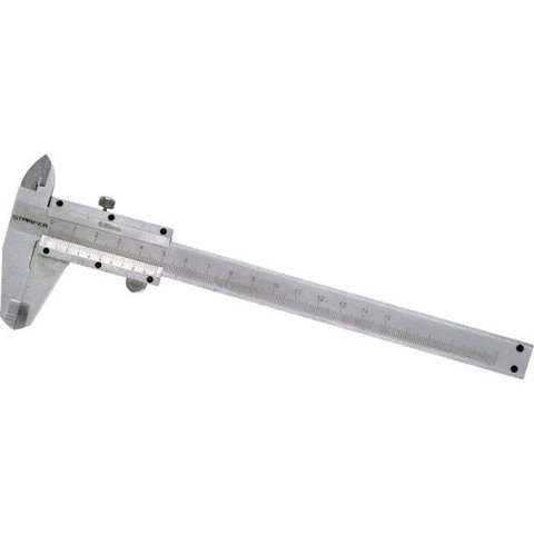 Paquímetro Profissional Aço 300x0,02mm Estojo Starfer