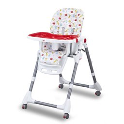 Cadeira Cadeirao Alimentação Bebe Cherry Baby Style Cor:Vermelho - 1