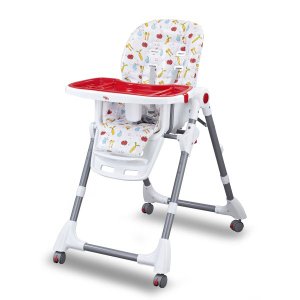 Cadeira Cadeirao Alimentação Bebe Cherry Baby Style Cor:Vermelho