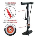 Ver imagem 3 de Bomba de Ar Manual para Bicicleta Profissional 160psi