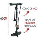 Ver imagem 2 de Bomba de Ar Manual para Bicicleta Profissional 160psi