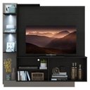 Ver imagem 1 de Estante 2 Leds Painel Tv 55'' e 2 Portas Dallas lacca Fumê