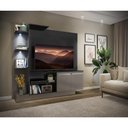 Ver imagem 7 de Estante 2 Leds Painel Tv 55'' e 2 Portas Dallas lacca Fumê