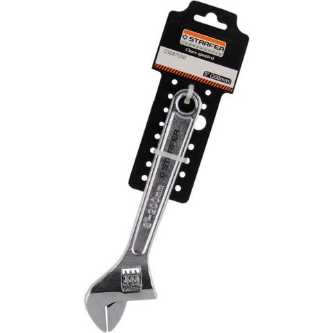 Chave Inglesa Ajustável 8 Polegadas Starfer