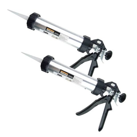 Kit 2 Un. Pistola Aplicador De Silicone Com Tubo Starfer