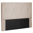 Ver imagem 1 de Cabeceira King 1,95m Aquilla Suede Bege