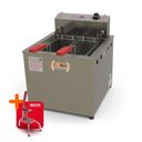 Ver imagem 7 de Fritador Industrial 3500W Elétrico Pr-100e Água e Óleo 13L Progás 220V e Cortador de Legumes