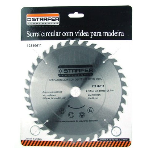 Serra Circular Widea Starfer 250x36