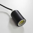 Ver imagem 4 de kit 3x Pendente Tubo Cilindro Alumínio Preto + Filamento Carbono ST64 220V St458