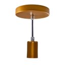 Ver imagem 4 de kit 3x Pendente Tubo Cilindro Alumínio 10cm Cobre + Filamento Carbono ST64 220V St458
