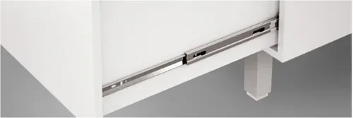 Ver imagem 7 de Corrediça Telescópica Larga 350 Mm Zinco Branco Avulsa