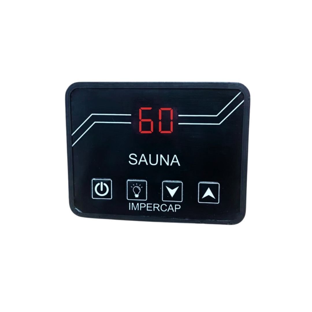 Sauna a Vapor Impercap 6kw Trif 220v Painel Small - 2