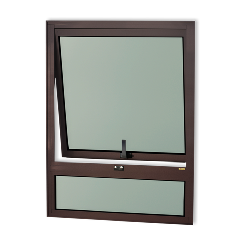 Maxim-Ar Alumínio 80 x 60 c/Band Confort V.Boreal Marrom Corten Brimak