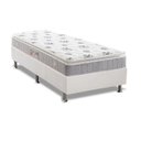 Ver imagem 1 de Conjunto Cama + Colchão Solteiro Espuma D33 88x188 Orthosono Bordado - Anjos