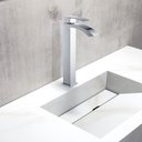 Ver imagem 2 de Torneira Banheiro Misturador Monocomando, Quente e Frio Acabamento: Premium; Cor: Prata