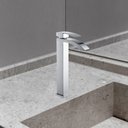 Ver imagem 4 de Torneira Banheiro Misturador Monocomando, Quente e Frio Acabamento: Premium; Cor: Prata