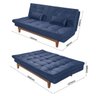 Sofá Cama Reclinável Persia Madero Suede - 4