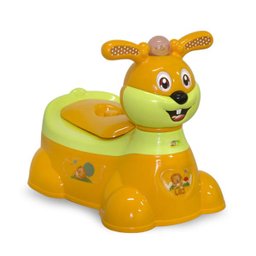 Penico Troninho Musical - Baby Style Cor: Laranja - 1 Penico Troninho Musical - Baby Style Cor: Laranja - 1