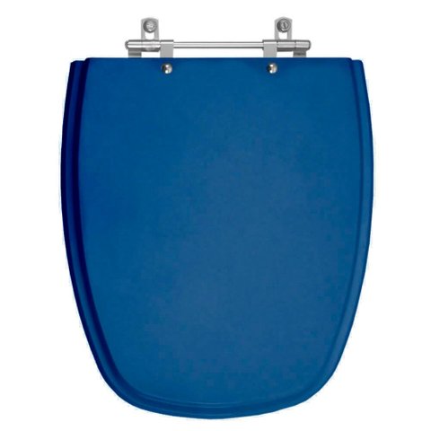 Assento Sanitário Monte Carlo Azul para Vaso Deca
