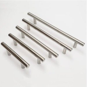 Puxador em Aço Inox Tubular/quadrado 64mm-512mm:tubular/192
