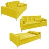 Sofá Cama Reclinável Paris Suede - 3