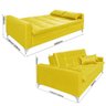 Sofá Cama Reclinável Paris Suede - 4