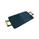 Ver imagem 2 de Chapa Lisa/frisada de Ferro Fundido 25x45cm