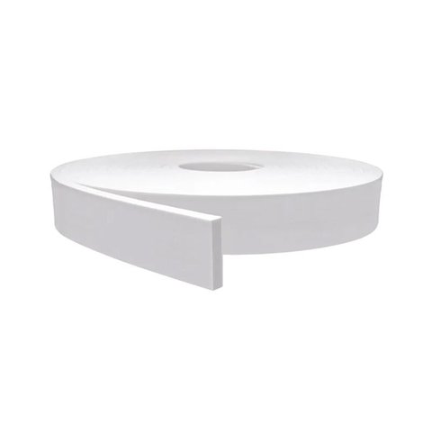 Rodapé de EVA Autocolante RP43 7cm Branco 10 metros