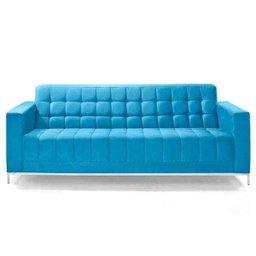 Sofá 4 Lugares Estofado Class Veludo - 1