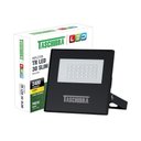 Ver imagem 1 de Refletor Taschibra Led Tr Slim 30w Luz Branco Quente 3000k Preto Bivolt