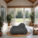 Ver imagem 2 de Mini Sofá Cama Divã Pet Cães e Gatos Orgânico Confortável e Reforçado Suede