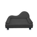 Ver imagem 4 de Mini Sofá Cama Divã Pet Cães e Gatos Orgânico Confortável e Reforçado Suede