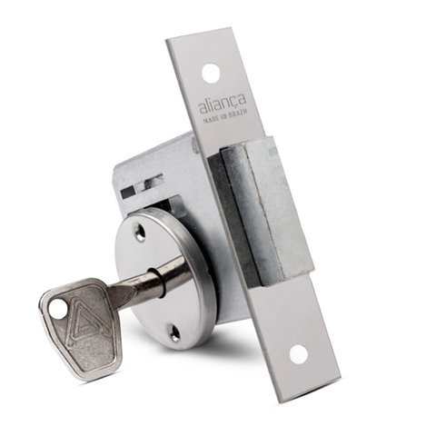 FECHADURA COM TRAVA SIMPLES ALIANÇA