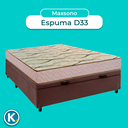 Ver imagem 4 de Cama Box Bau + Colchão Casal D33 Maxsono Paropas