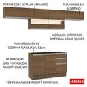 Ver mais imagens de Cozinha Marina Rustic com Armário e Balcão Madesa
