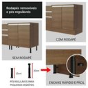 Ver imagem 6 de Cozinha Marina Rustic com Armário e Balcão Madesa