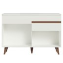 Ver imagem 3 de Balcão Gabinete de Pia Reims Madesa 2 Portas e 1 Gaveta Branco