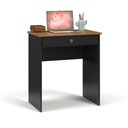 Ver imagem 5 de Escrivaninha Estilo Mesa para Computador ou Notebook com 1 Gaveta - Preto com Freijó