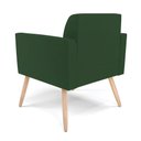 Ver imagem 5 de Poltrona Pés Palito Natural Marisa Veludo Verde D03 - D'Rossi