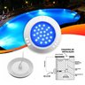 Refletor Power LED 5W ABS Cor da Luz Azul Luminária para Piscina - Brustec - 2