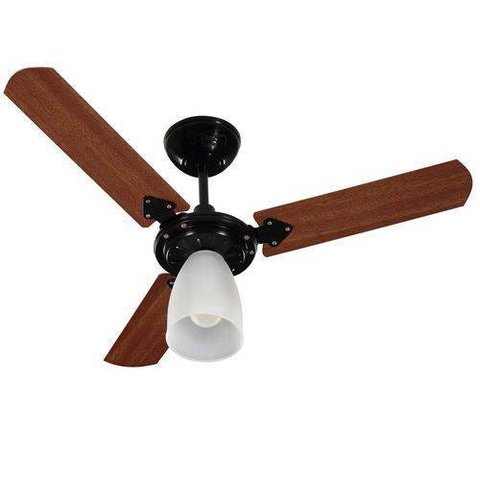 Ventilador de Teto Marbella 3 Velocidades 130W Preto Tron