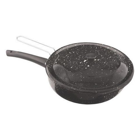 Fritadeira Esmaltada 2,7 Litros com Tampa Cesto para Fritar Disul26031