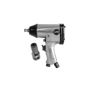 Chave de Impacto 1/2 Pneumatica Kit Adaptador P/bits 1/2