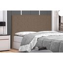 Ver imagem 3 de Cabeceira Queen 1,60m Tânia Suede Caramelo
