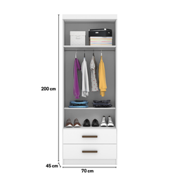Jogo de Quarto Completo Modulado Solteiro Juvenil Lara - Flex - 8