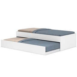 Jogo de Quarto Completo Modulado Solteiro Juvenil Lara - Flex - 11