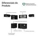 Ver imagem 4 de Armário de Cozinha Completa de Canto Suspenso 405 Cm Preto Nice Madesa 03 Preto