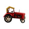 Miniatura Trator Vermelho 19x27x15cm - Retrô - Tudo em Caixa - 5